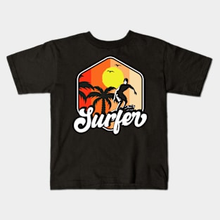 Surfing T Shirt For Women Men Kids T-Shirt